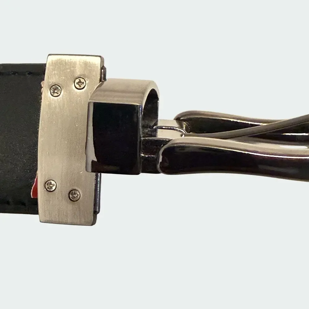 Genuine Dickies Reversible Men's Belt‎ Two in One Brown and Black Sides